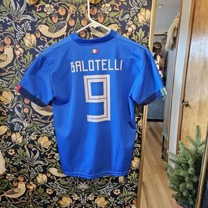 Youth Balotelli Italia #9 Jersey